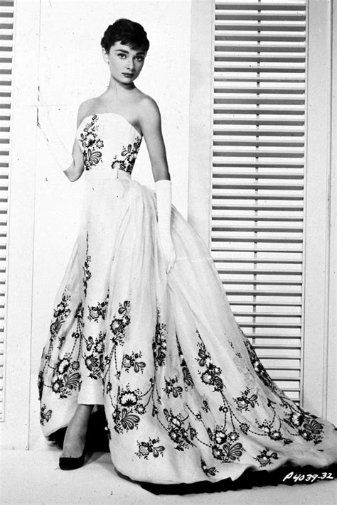 audrey hepburn givenchy dress sabrina|Audrey Hepburn 1954 Oscar dress.